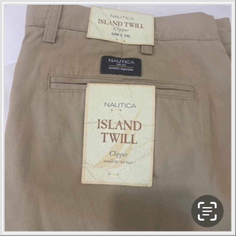 Men's Nautica Khakis 38 W x34 L
